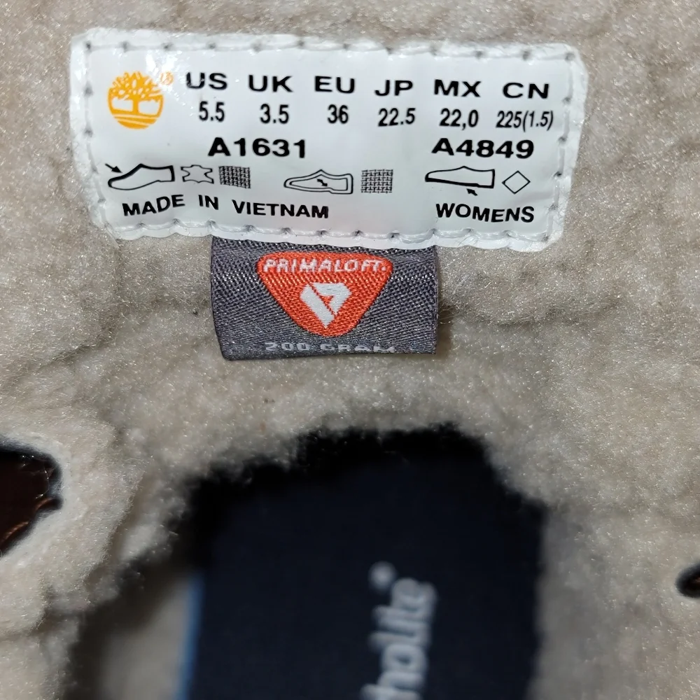💕 💛NEW  Timberland Women’s Mt. Hayes (Medium: Size 5.5) Brown Boots - Picture 10 of 11